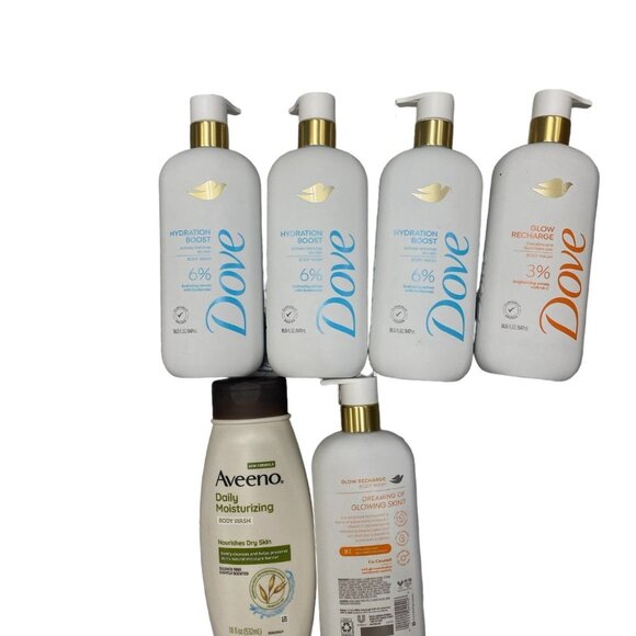 Dove body wash bundlemix brand6 bottles